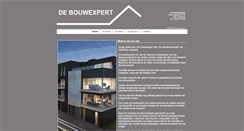 Desktop Screenshot of debouwexpert.be